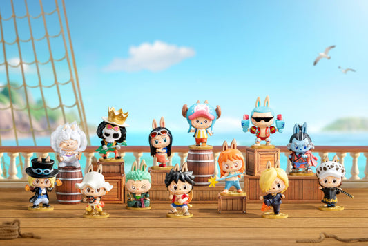 POP MART Unveils THE MONSTERS x ONE PIECE Collectible Figure Series – A Unique Fusion of Two Iconic Worlds! - toptoylands