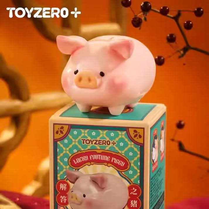 LuLu The Piggy Lucky Fortune Piggy Series Figures, Blind Bag - toptoylands