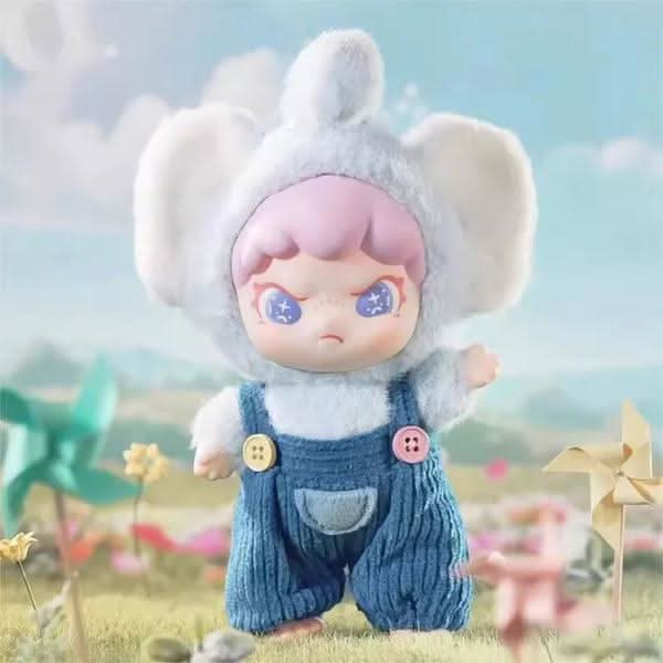 DORA Fuzzy Animal Institute Series Vinyl Plush Dolls Blind Box - toptoylands