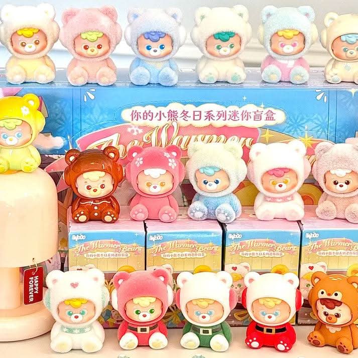 DiuDiu Baby The Warmer Bears Mini Series PVC Figures, Blind Box - toptoylands