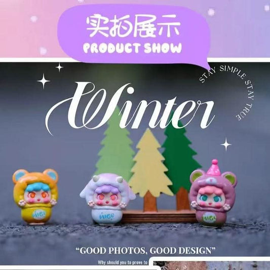 Migo Mischievous Cute Mini Series Figures, Blind Box - toptoylands