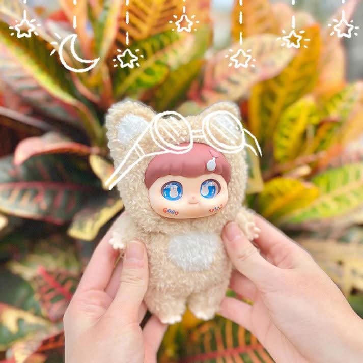 FuFu Zhao Cai Fox Series Plush Dolls, Blind Box - toptoylands