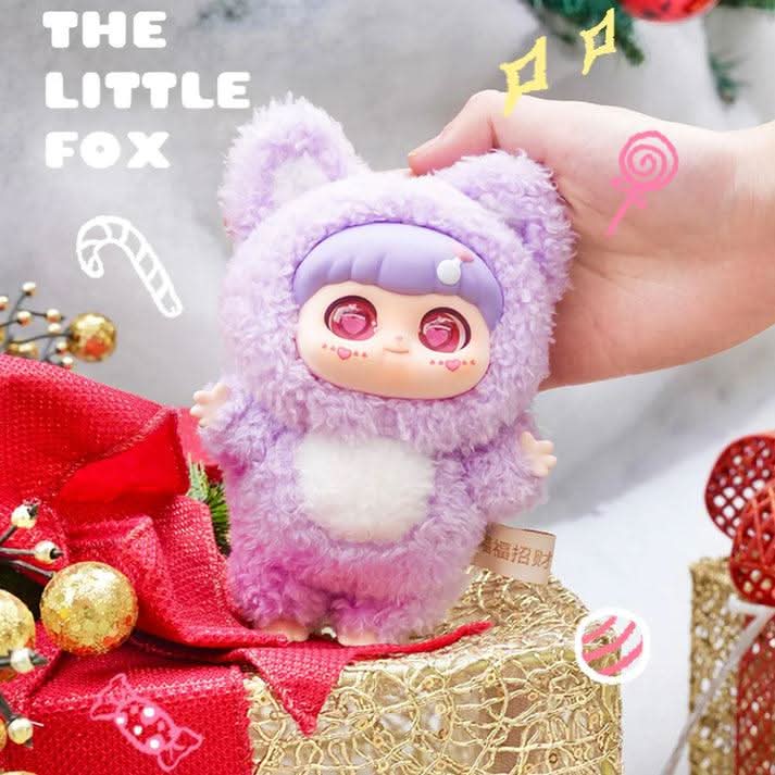 FuFu Zhao Cai Fox Series Plush Dolls, Blind Box - toptoylands