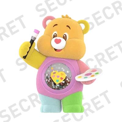 Care Bears Colorful Hugs Series Figures Blindbox - toptoylands