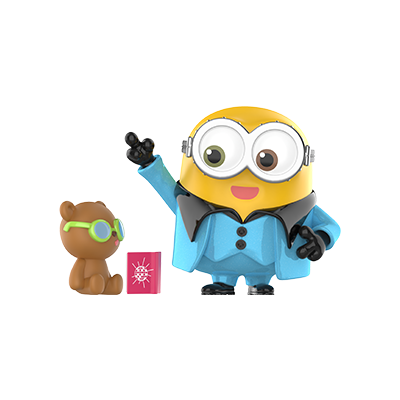 Minions Bedtime Stories by Bob and Tim Series Figures Blindbox - toptoylands