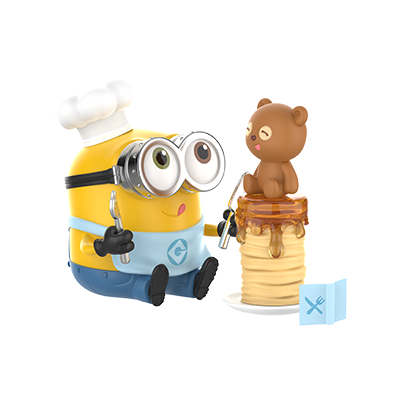 Minions Bedtime Stories by Bob and Tim Series Figures Blindbox - toptoylands