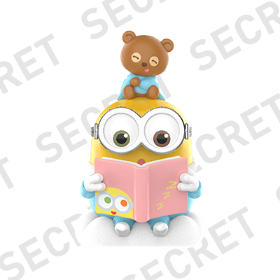 Minions Bedtime Stories by Bob and Tim Series Figures Blindbox - toptoylands