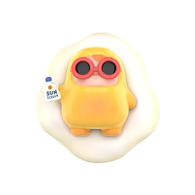 PUCKY Egg Beanie Series Figures Blindbox - toptoylands
