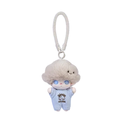 DIMOO Crush on Coffee Series-Blando Peluche Llavero Caja Ciega