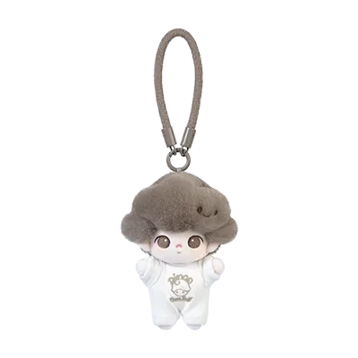 DIMOO Crush on Coffee Series-Blando Peluche Llavero Caja Ciega