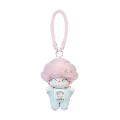DIMOO Crush on Coffee Series-Blando Peluche Llavero Caja Ciega