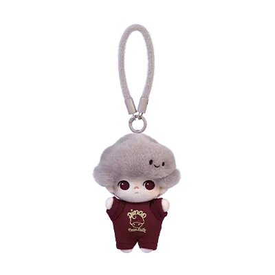 DIMOO Crush on Coffee Series-Blando Peluche Llavero Caja Ciega