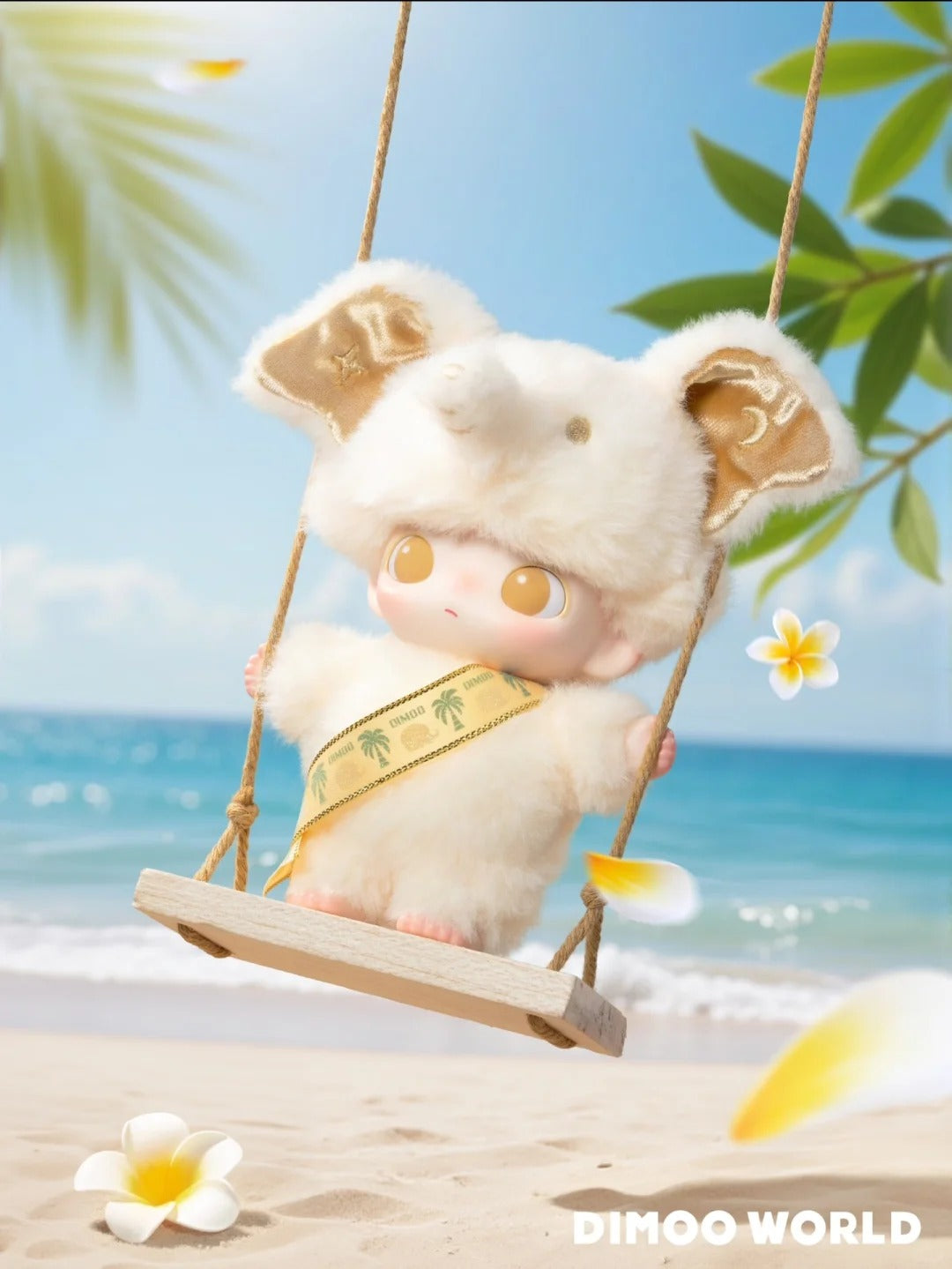 Dimoo World Thailand Limited White Elephant Series - toptoylands