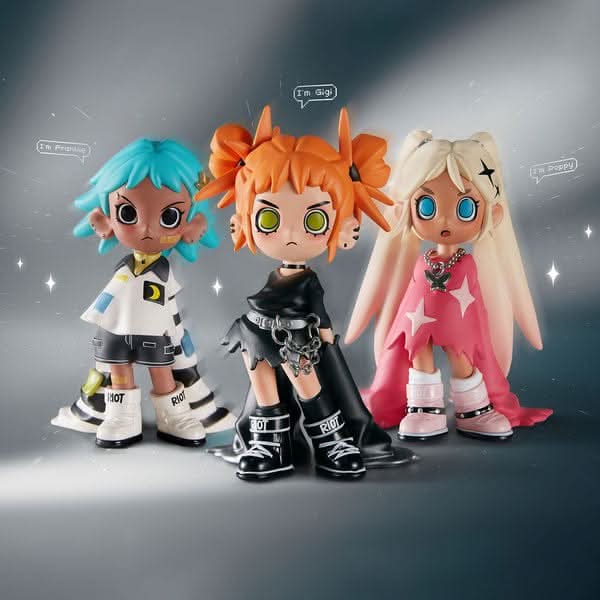Lil Peach Riot:Loading! Series Figures, Blind Box - toptoylands