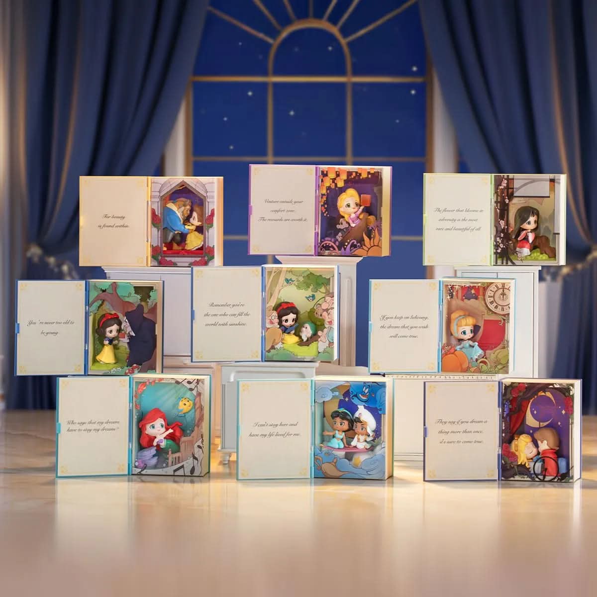 Disney Princess's Fairy Tales Series Scene Sets Blindbox - toptoylands