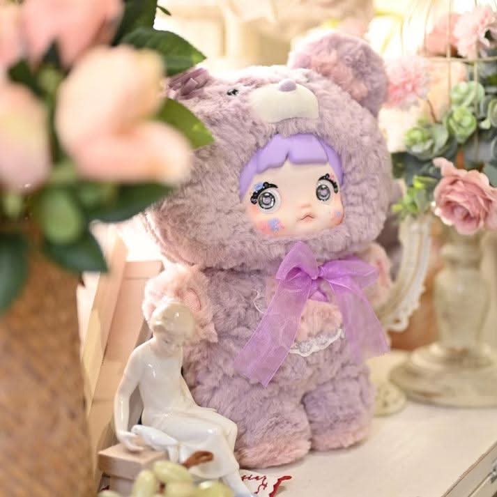 Nommi Good Night Bear Series 400% Plush Dolls Blind Box - toptoylands