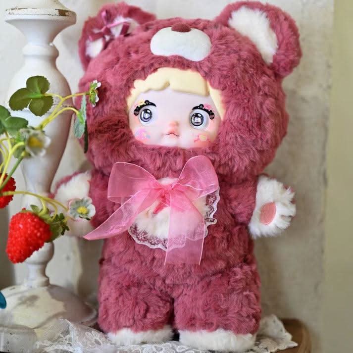 Nommi Good Night Bear Series 400% Plush Dolls Blind Box - toptoylands