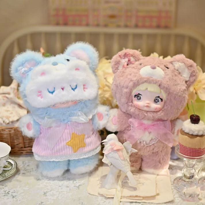 Nommi Good Night Bear Series 400% Plush Dolls Blind Box - toptoylands