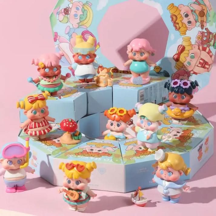 QOQO TO SEA WITH YOU Series Figures Blind Box - toptoylands