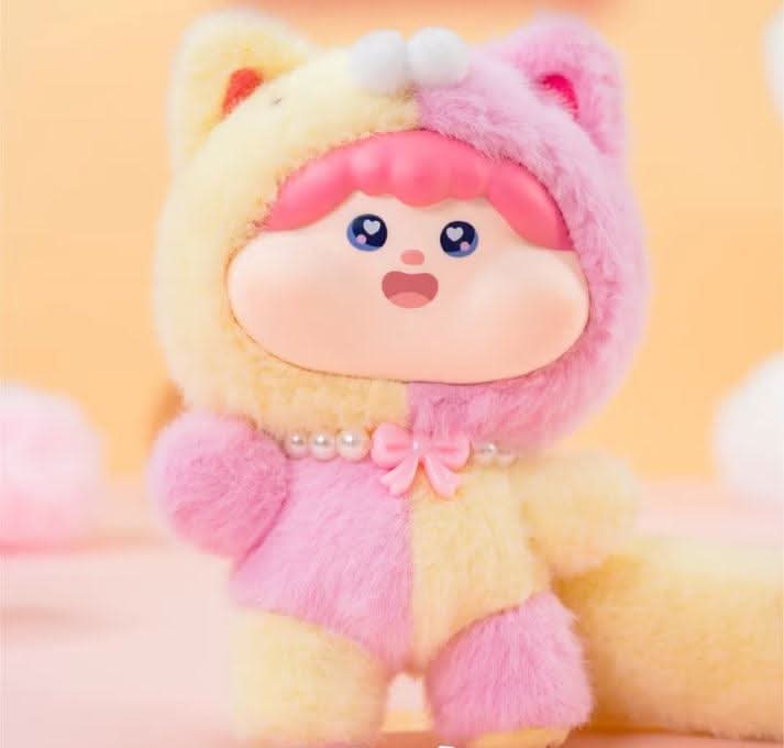 Fluffy Meatball V2 Vinyl Plush Dolls, Blind Box - toptoylands