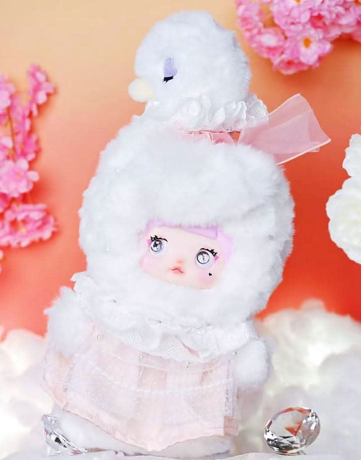 Nommi Swan Lake Plush Hanging Card, Limited Edition - toptoylands