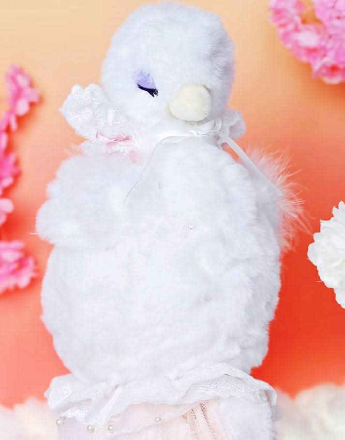 Nommi Swan Lake Plush Hanging Card, Limited Edition - toptoylands