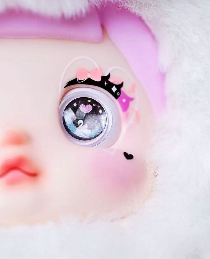 Nommi Swan Lake Plush Hanging Card, Limited Edition - toptoylands