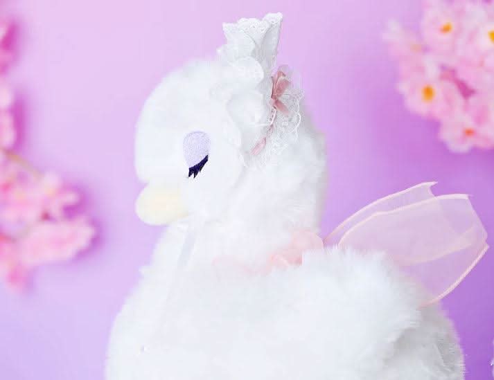 Nommi Swan Lake Plush Hanging Card, Limited Edition - toptoylands