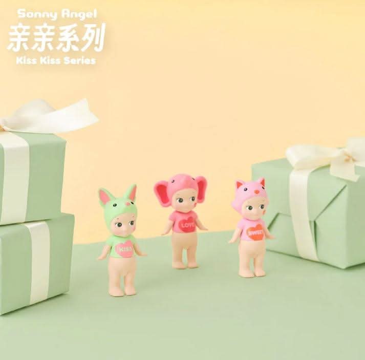 SONNY ANGEL Kiss Kiss Series Figures, Blind Box - toptoylands