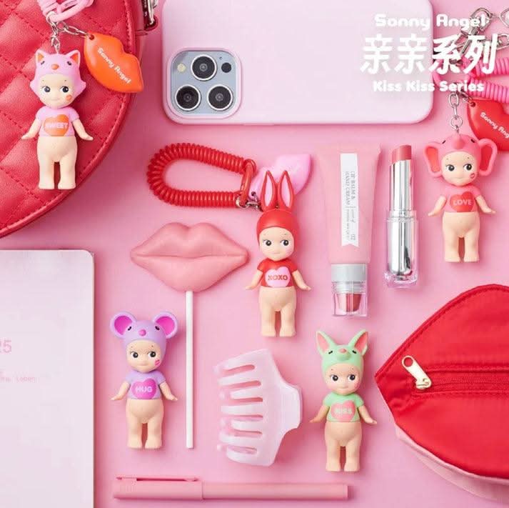 SONNY ANGEL Kiss Kiss Series Figures, Blind Box - toptoylands