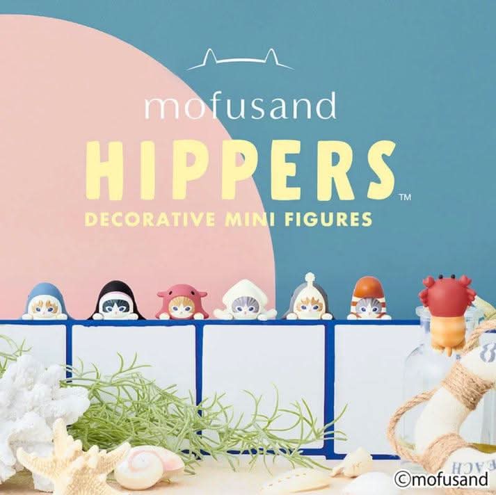 SONNY ANGEL x Mofusand HIPPERS Decorative Mini Figures Blind Box - toptoylands