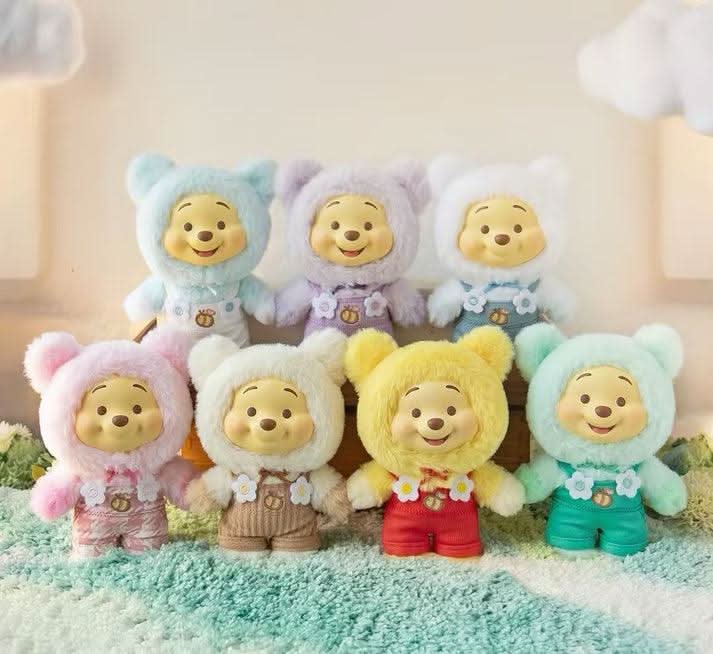 Winnie Candy Bear Series Vinyl Plush Dolls, Blind Box - toptoylands