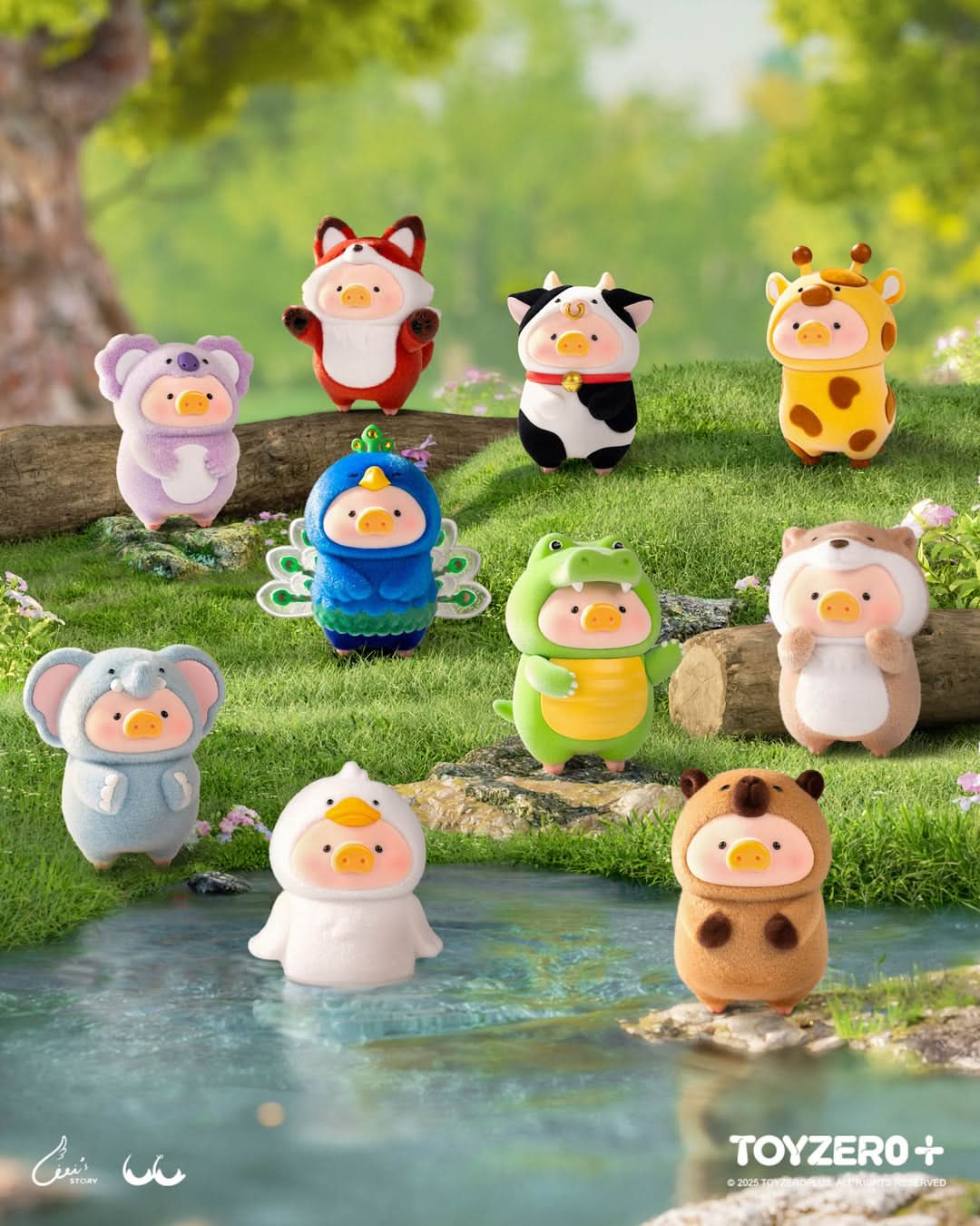 Lulu The Piggy Animal Party Series Blind Box - toptoylands