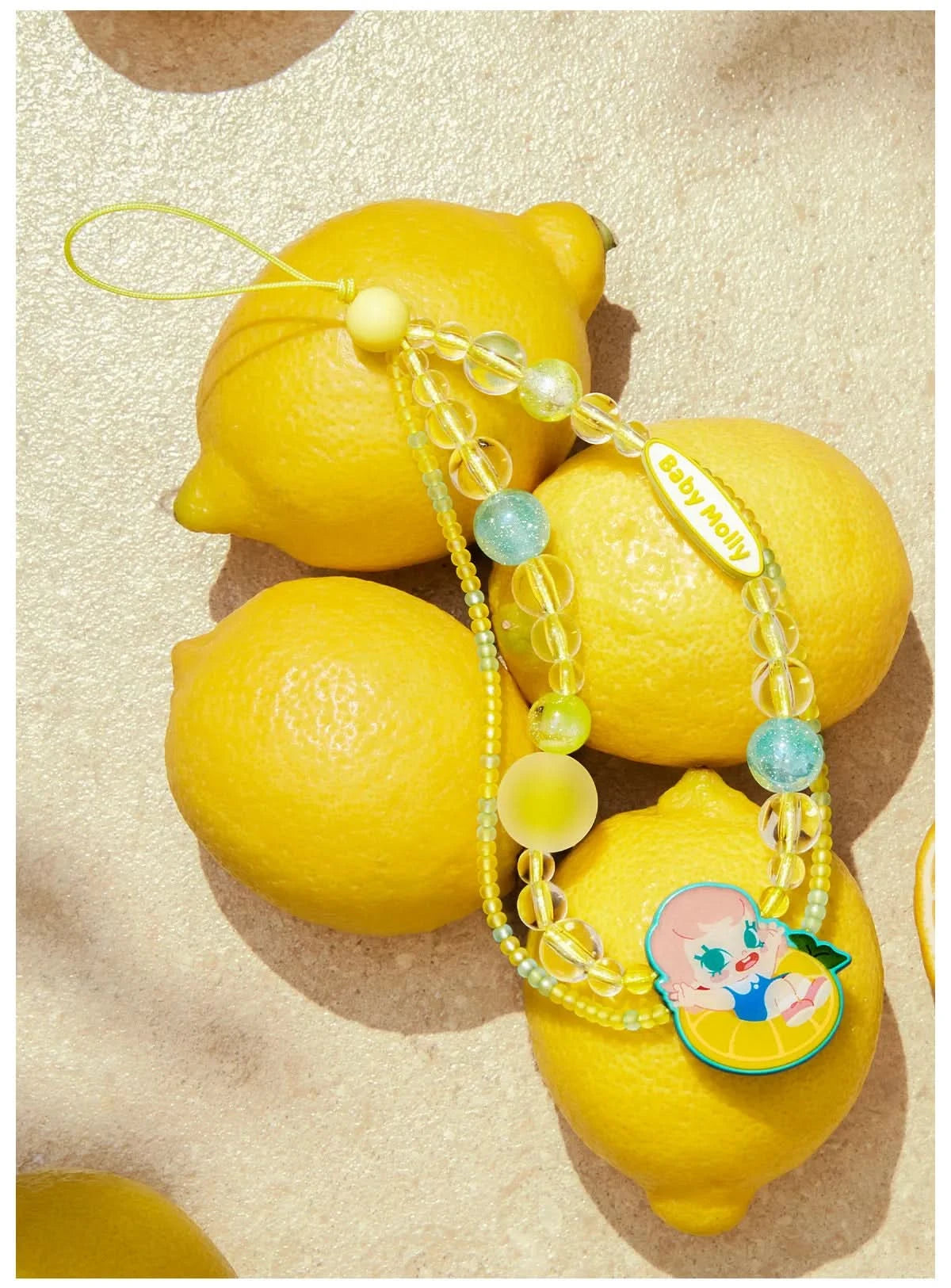 BABY MOLLY Fruity Aroma Series- Phone Charm Blind Box-LemonBubble Fizz
