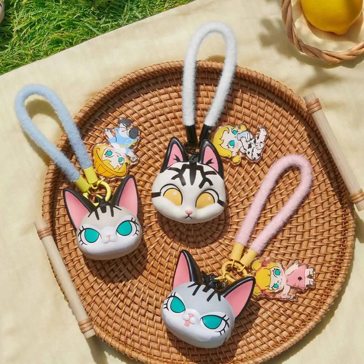 Baby Molly & Baby Tabby Series-Pinch Pendant Blind Box - toptoylands