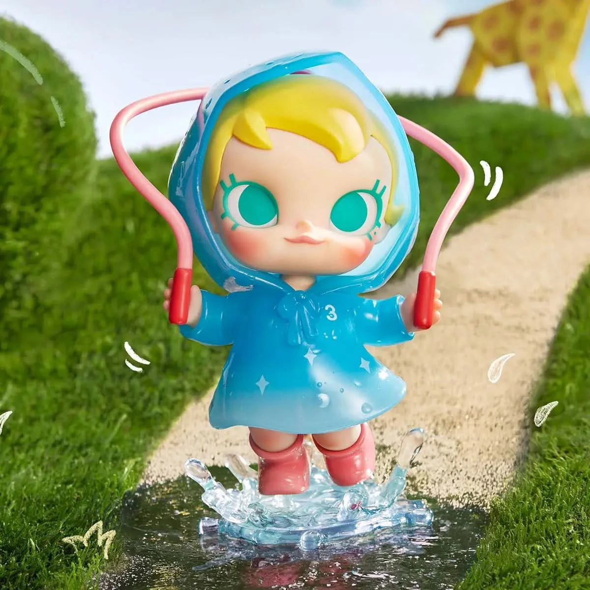 Baby Molly Funny Raining Day Figure - toptoylands