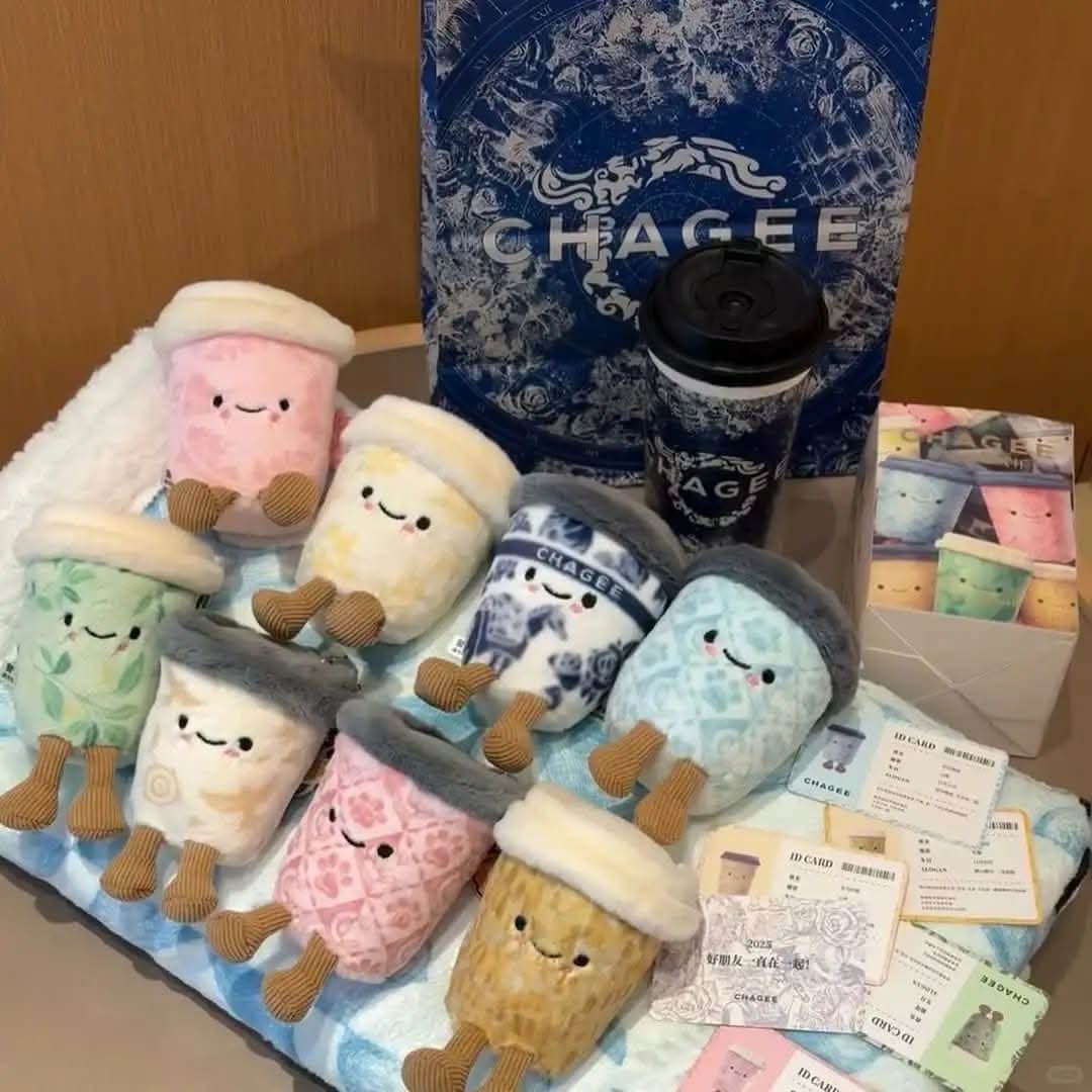CHAGEE Buddy Good Friends Series Plush Keychain Blind Box - toptoylands