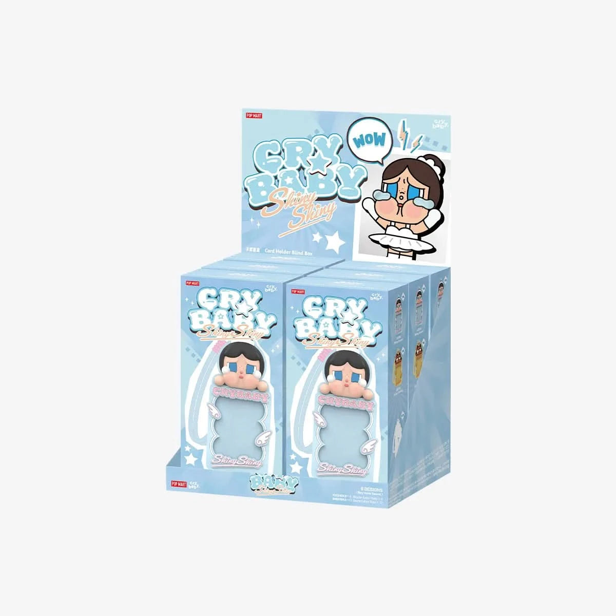 CRYBABY SHINY SHINY SERIES-Card Holder Blind Box - toptoylands