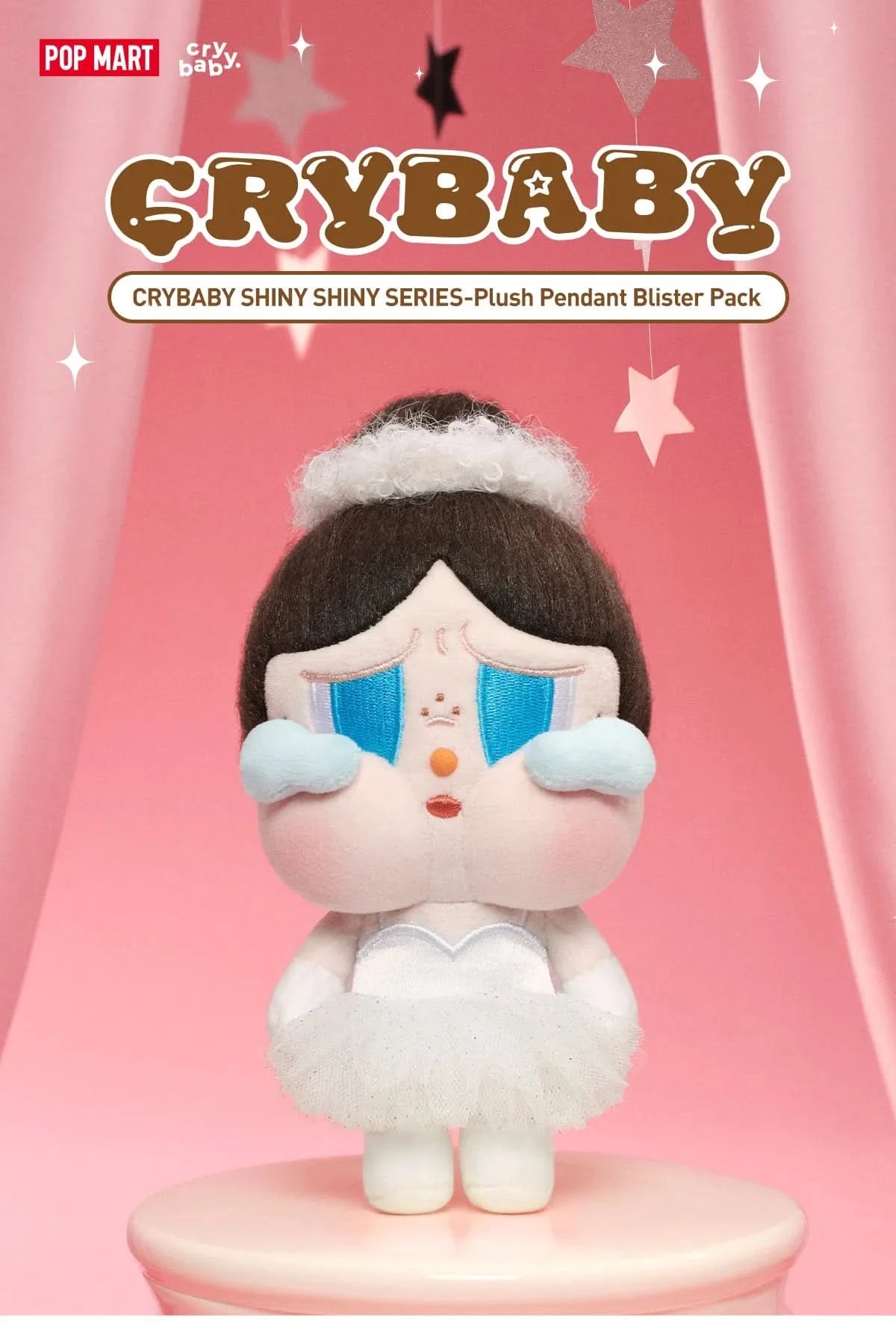 CRYBABY SHINY SHINY SERIES-Plush Pedant Blister Pack - toptoylands