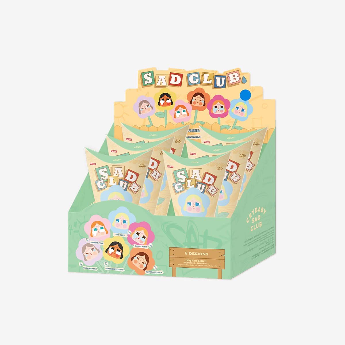 CRYBABY Sad Club Series-Plush Flowers Dolls Blind Box - toptoylands