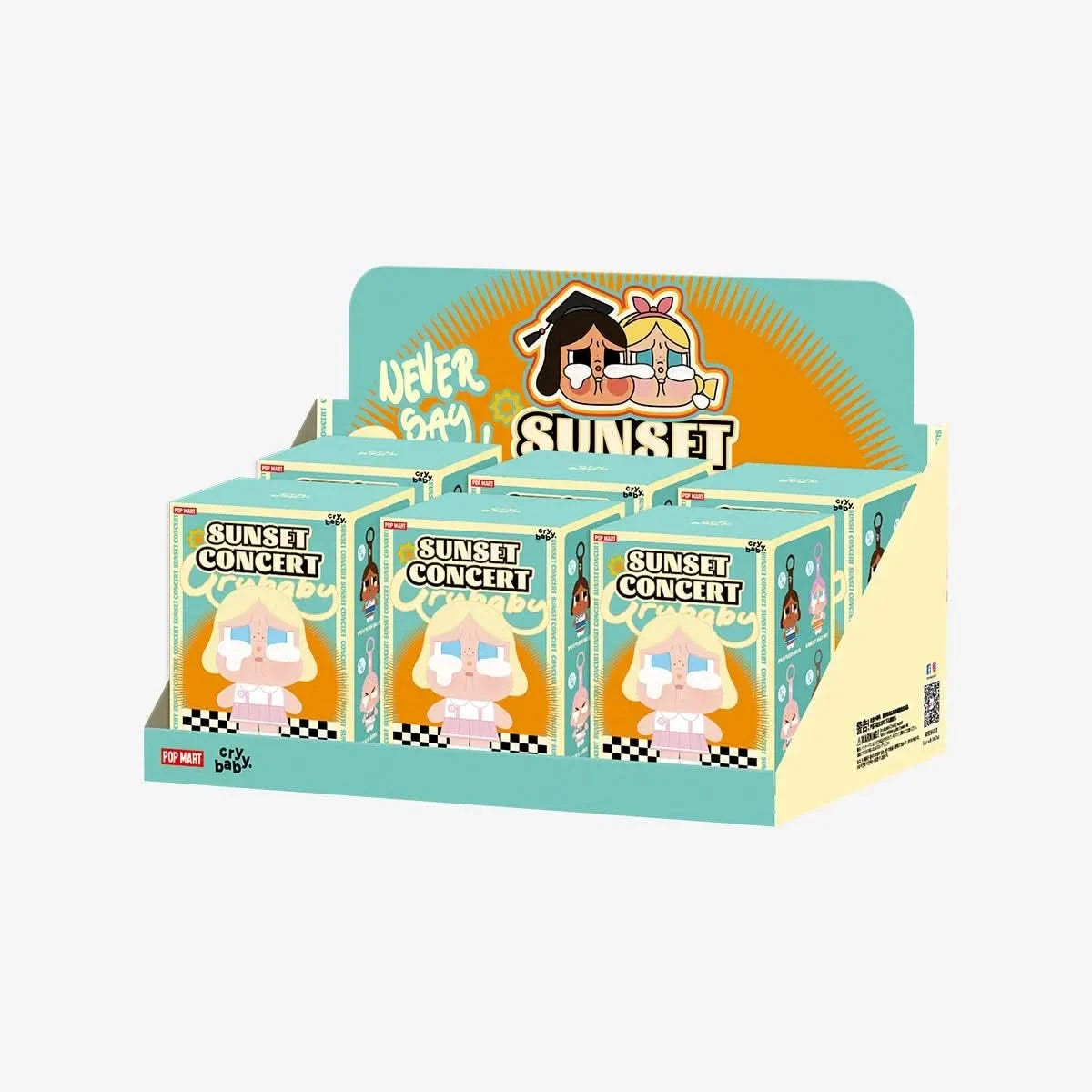 CRYBABY Sunset Concert Series-Plush Pendant Dolls Blindbox - toptoylands