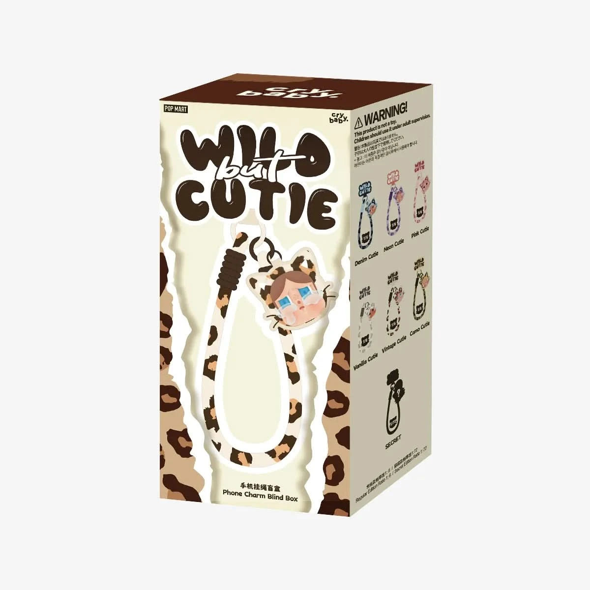 CRYBABY Wild but Cutie Series-Phone Charm Blind Box - toptoylands
