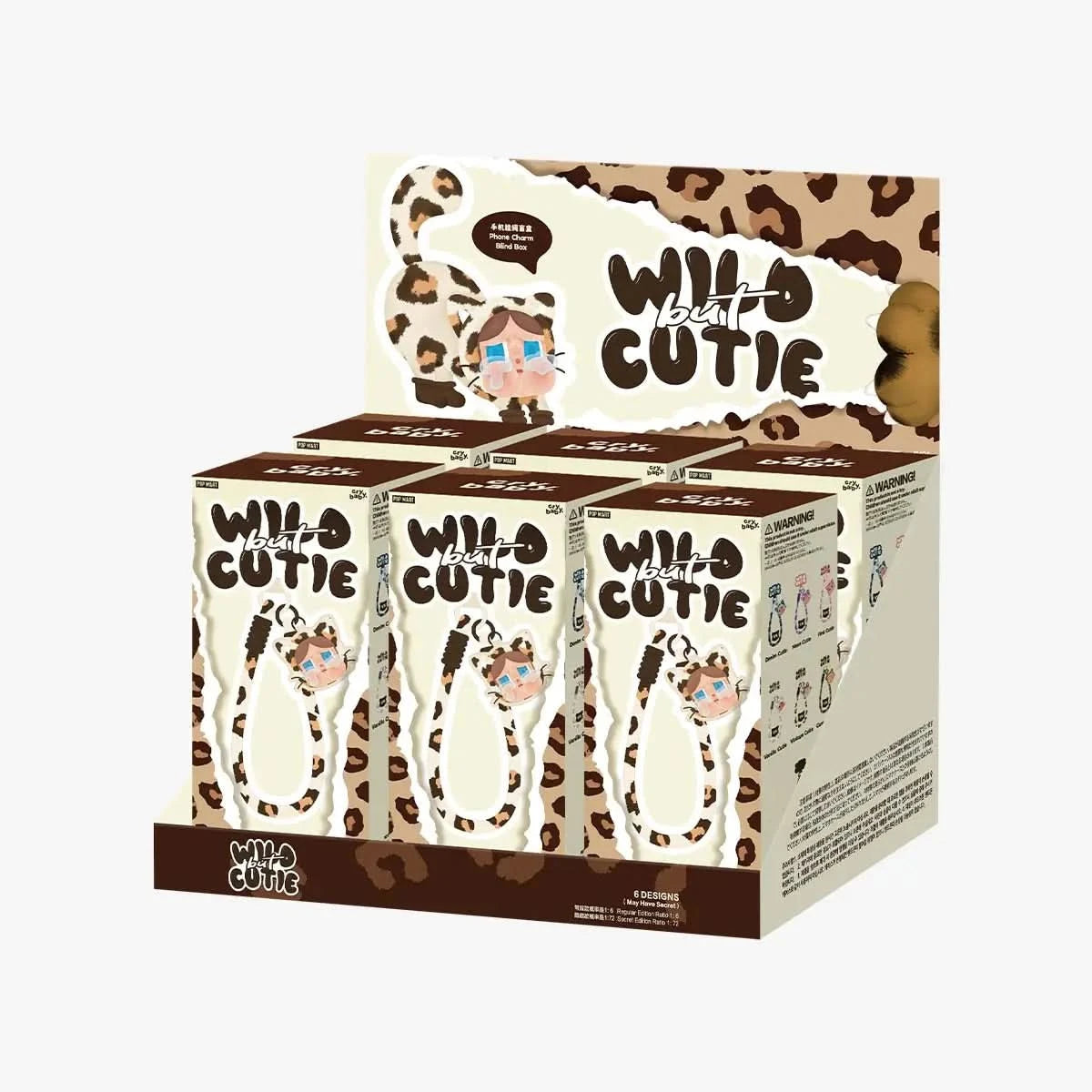 CRYBABY Wild but Cutie Series-Phone Charm Blind Box - toptoylands