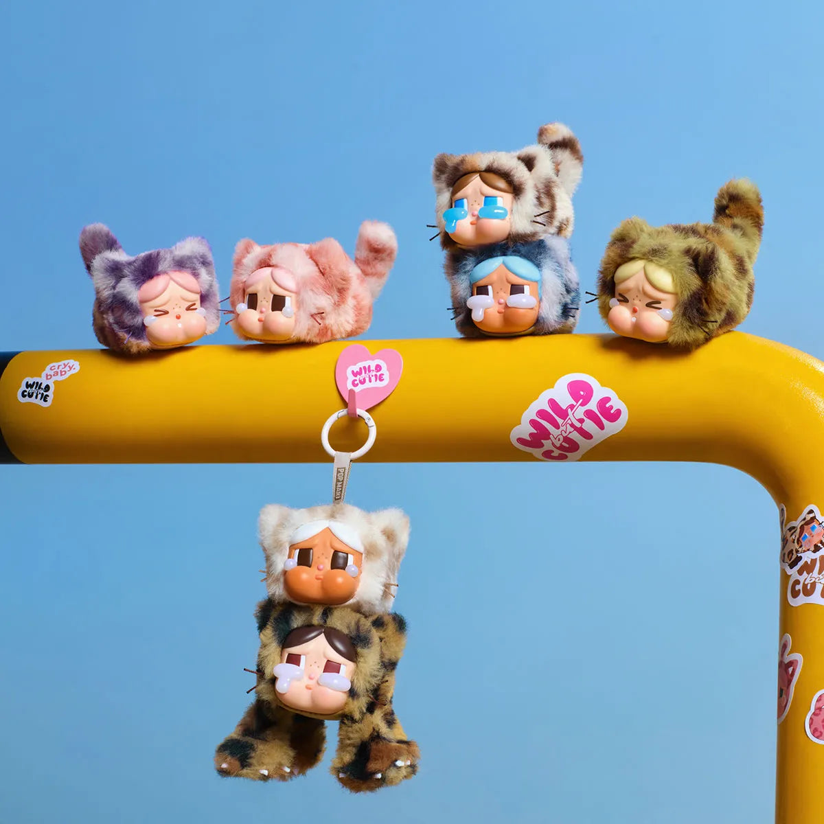 CRYBABY Wild but Cutie Series - Vinyl Plush Pendant Blind Box