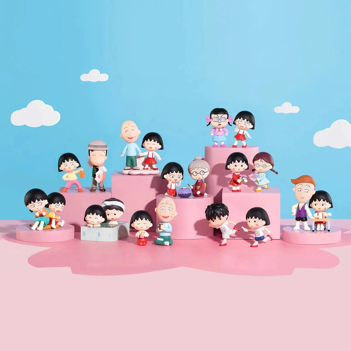 Chibi Maruko Chan's The Time With You Series Figures Blindbox - toptoylands