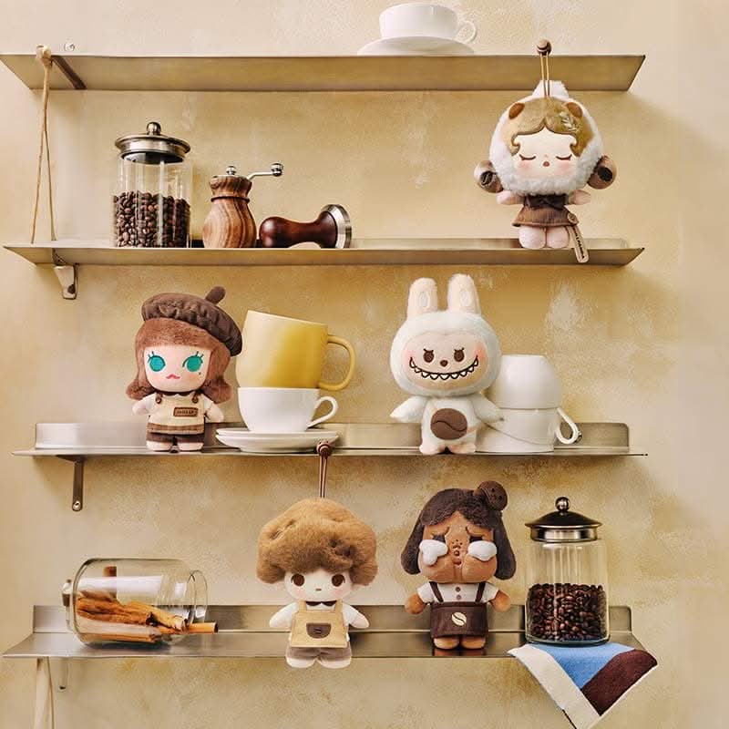 Kaffeefabrikserie - Vinylplüsch-Anhänger Blindbox