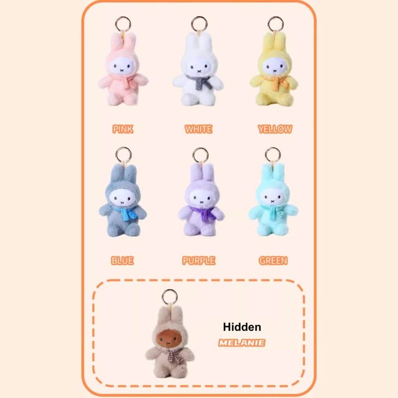 VIPO x Miffy Macaron Series Plush Blind Box - toptoylands