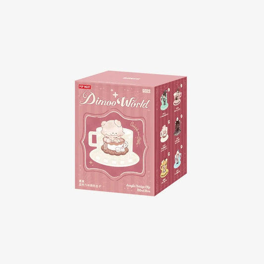 DIMOO Crush On Coffee Series-Acrylic Fridge Magnet Clip Blind Box