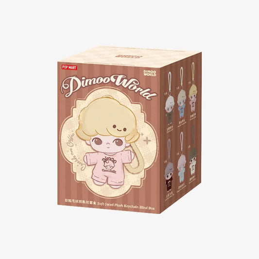 DIMOO Crush on Coffee Series-Soft-faced Plush Keychain Blind Box