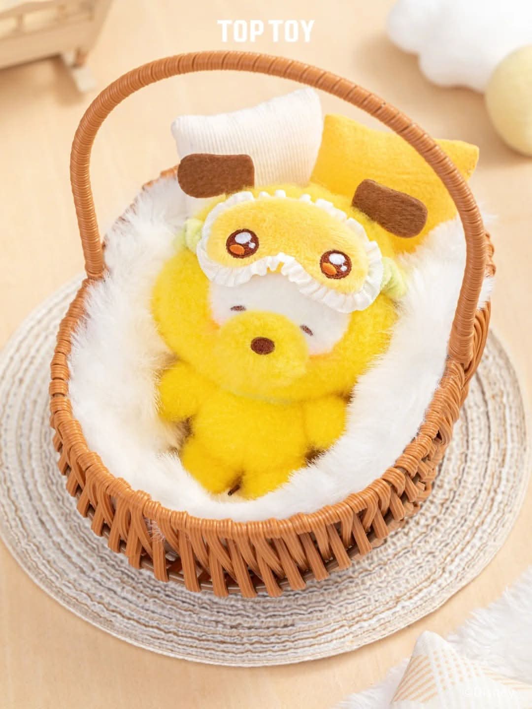 DISNEY Squinting Pajama Series Plush Blind Box - Plush Pendant - toptoylands